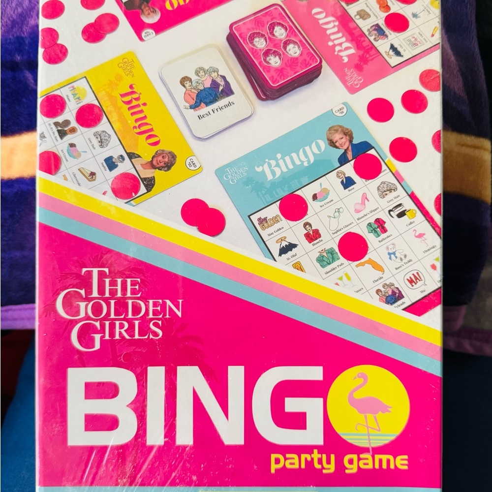 The Golden Girls Bingo Party Game